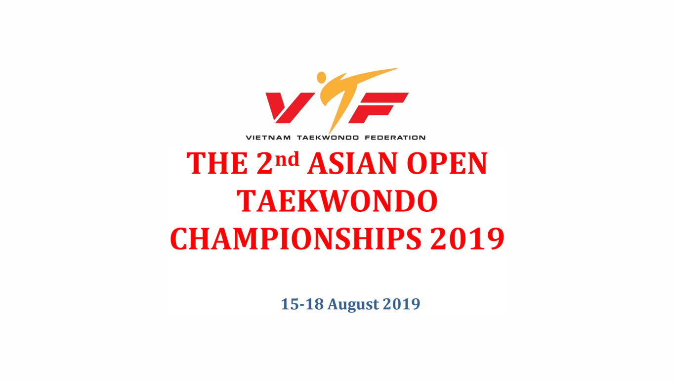 2nd Asian Taekwondo Open Championships 2019 (Kyorugi)
