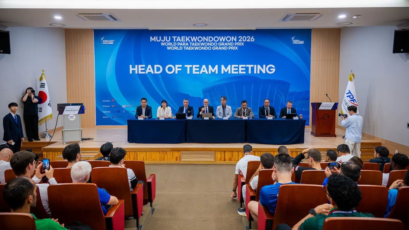 Muju Taekwondowon 2026 World Taekwondo Grand Prix Series: 248 atletas e quatro categorias com 32 atletas