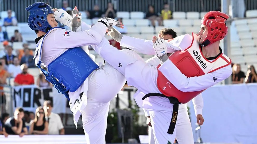 Simone Alessio in action at the Rome Grand Prix in June 2026.