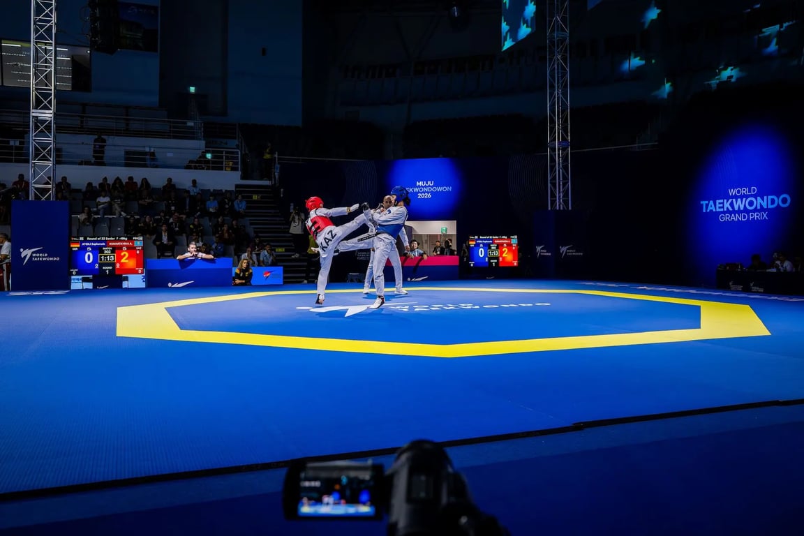 Kyorugi στην πρεμιέρα του Muju Taekwondowon 2026 World Taekwondo Grand Prix Series